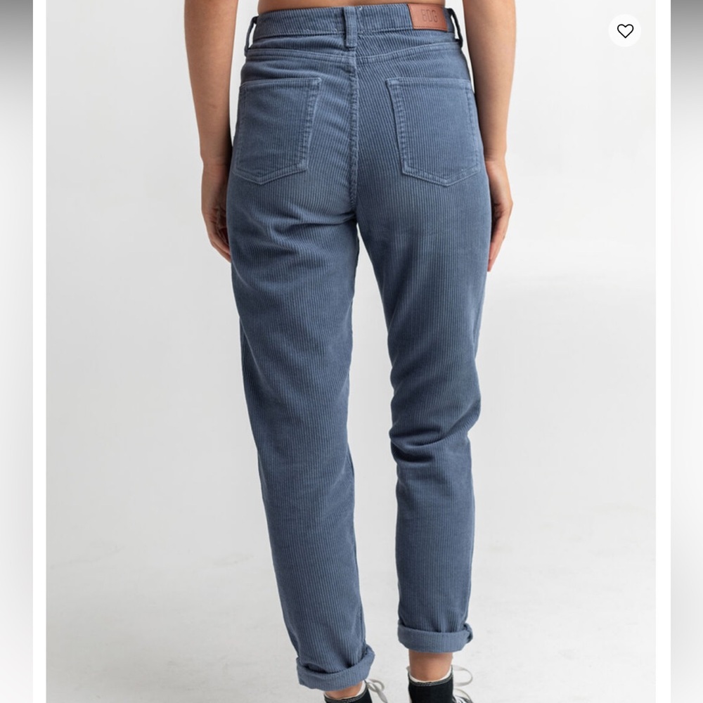 BDG High Rise Corduroy Jeans - Blue - Picture 3 of 15